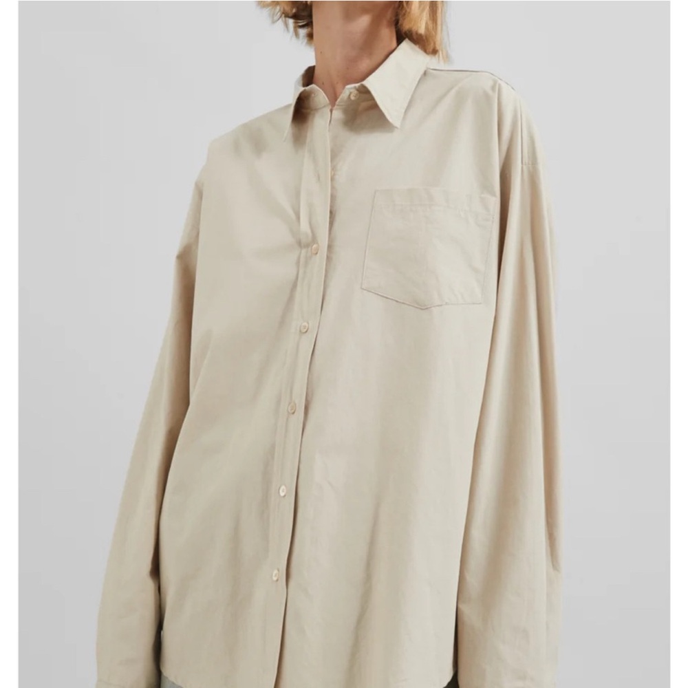 The Frankie Shop Calypso Cotton Shirt M/L